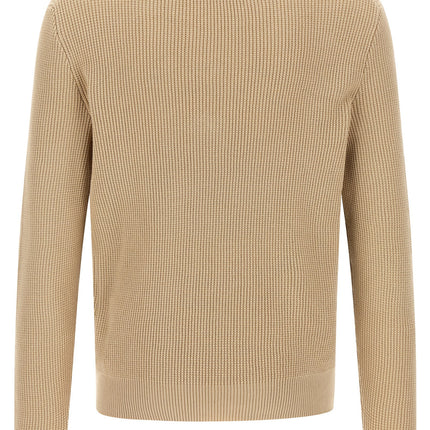 Ballantyne Beige Cotton Cardigan