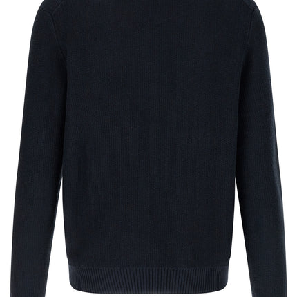 Ballantyne Blue Cotton Cardigan