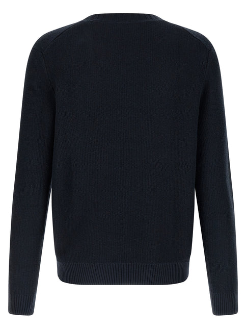 Ballantyne Blue Cotton Cardigan