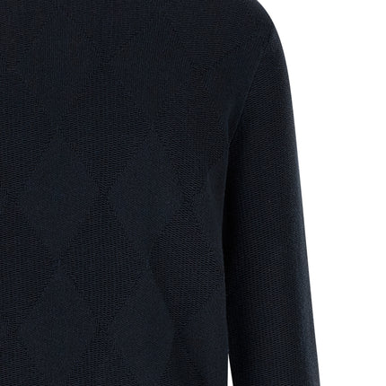 Ballantyne Blue Cotton Cardigan