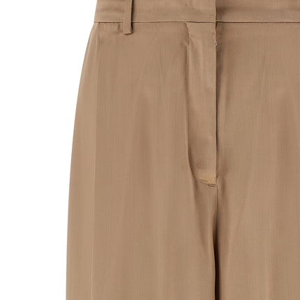 Fabiana Filippi Beige Viscose Casual Pants