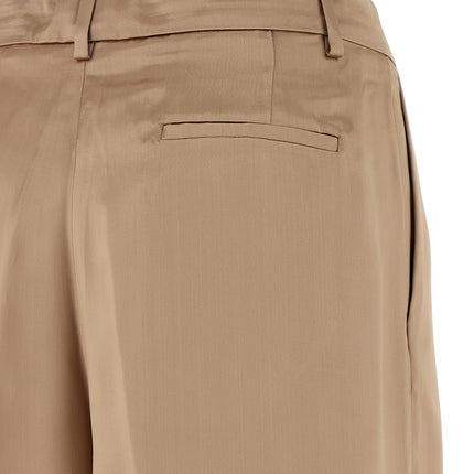 Fabiana Filippi Beige Viscose Casual Pants
