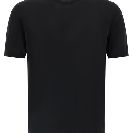 Roberto Collina Black Cotton Cardigan
