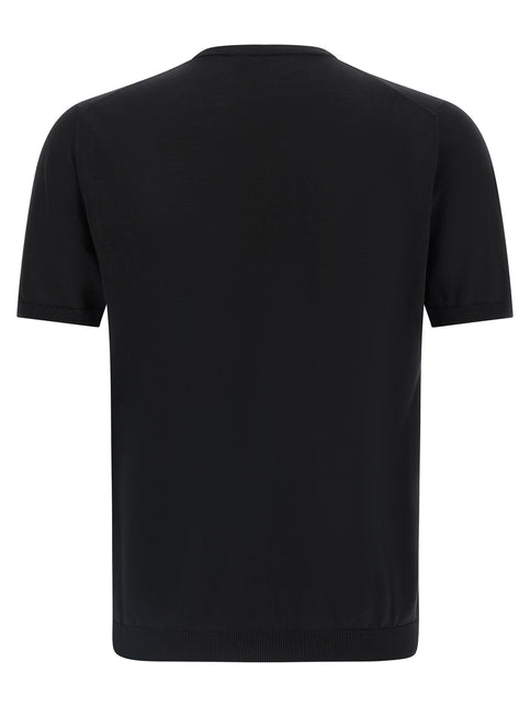 Roberto Collina Black Cotton Cardigan