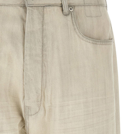 DRKSHDW Gray Cotton Jeans Denim