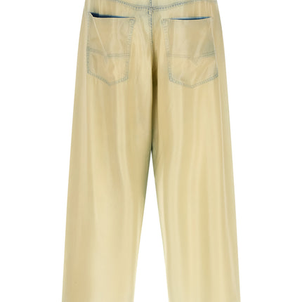 Diesel Beige Lyocell Jeans Denim