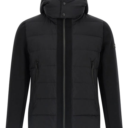 Tatras Black Nylon Full-Length Jacket