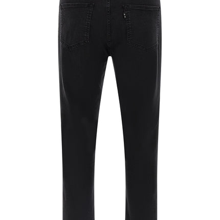 Department 5 Black Cotton Cropped Jeans