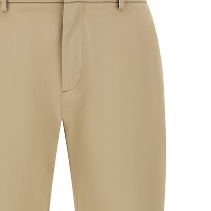 Department 5 Beige Cotton Cropped Pants
