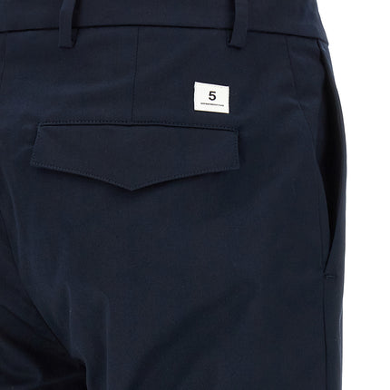 Department 5 Blue Cotton Casual Pants