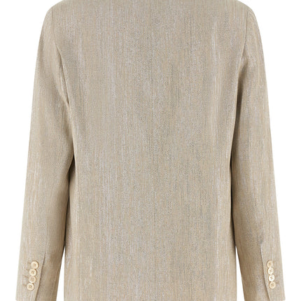 Peserico Beige Viscose Blazer