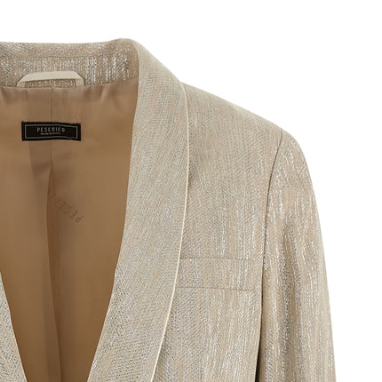 Peserico Beige Viscose Blazer