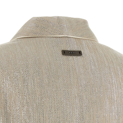 Peserico Beige Viscose Blazer