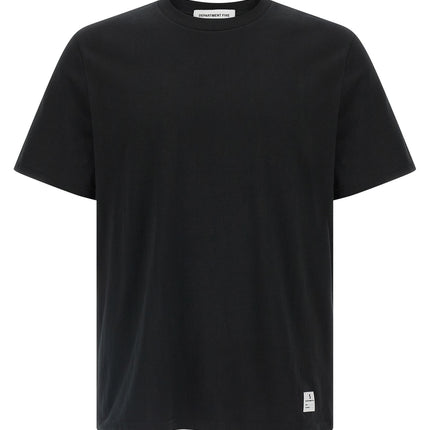Department 5 Black Organic Cotton T-Shirt