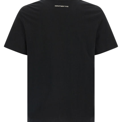 Department 5 Black Organic Cotton T-Shirt