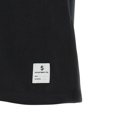 Department 5 Black Organic Cotton T-Shirt
