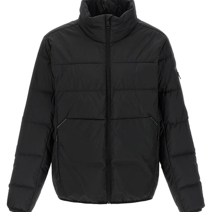 Hugo Boss Black Polyester Full-Length Jacket