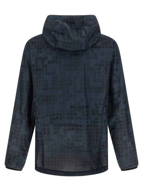 Hugo Boss Blue Rubber Shell Jacket