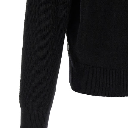 Hugo Boss Black Virgin Wool Cardigan