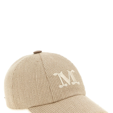 Max Mara Beige Cotton Cap (Baseball Hat)