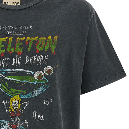 GALLERY DEPT. Black Cotton T-Shirt