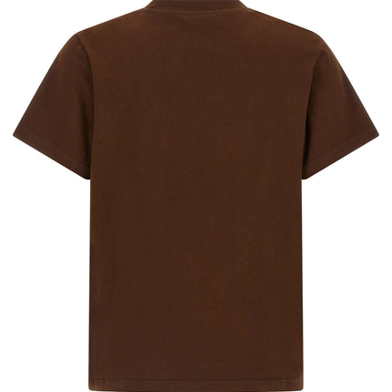 Entire Studios Brown Cotton T-Shirt