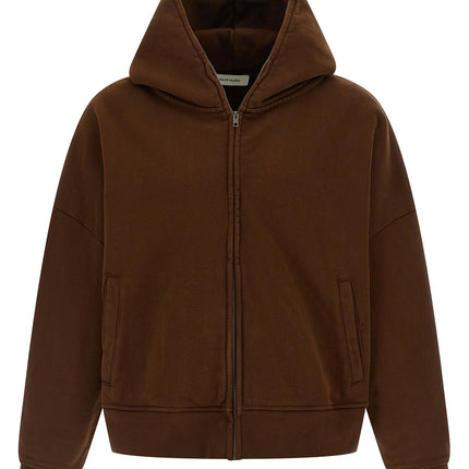 Entire Studios Brown Cotton Sweatshirt