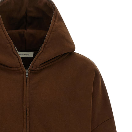 Entire Studios Brown Cotton Sweatshirt