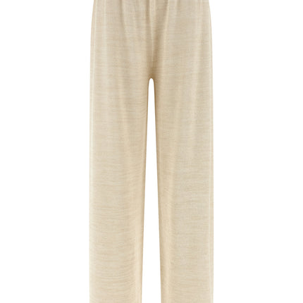 Fabiana Filippi Gold Cotton Casual Pants
