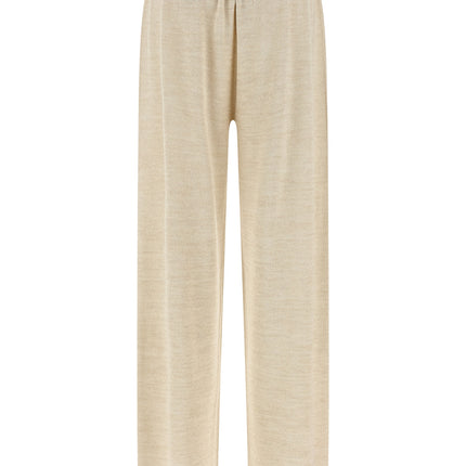 Fabiana Filippi Gold Cotton Casual Pants