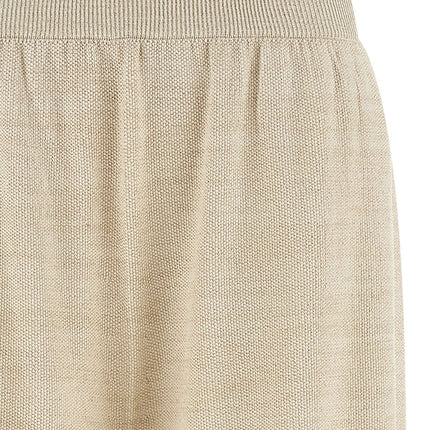 Fabiana Filippi Gold Cotton Casual Pants