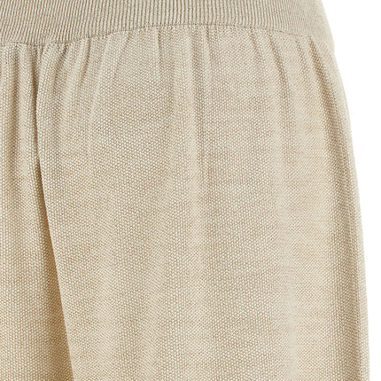 Fabiana Filippi Gold Cotton Casual Pants