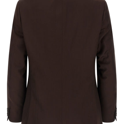 Brioni Brown Wool Two-Piece Suit