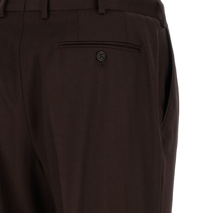Brioni Brown Wool Two-Piece Suit
