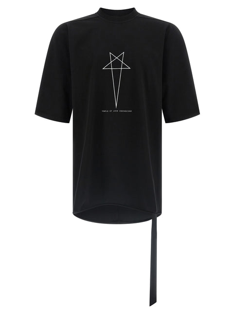 DRKSHDW Black Cotton T-Shirt