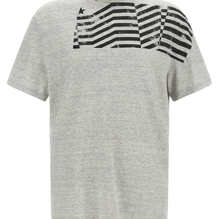Golden Goose Gray Cotton T-Shirt
