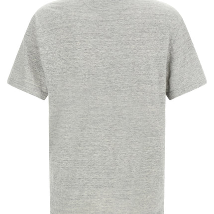 Golden Goose Gray Cotton T-Shirt