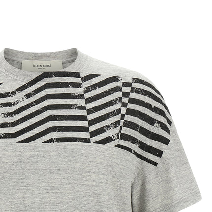 Golden Goose Gray Cotton T-Shirt