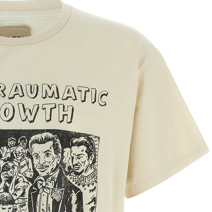 GALLERY DEPT. Beige Cotton T-Shirt
