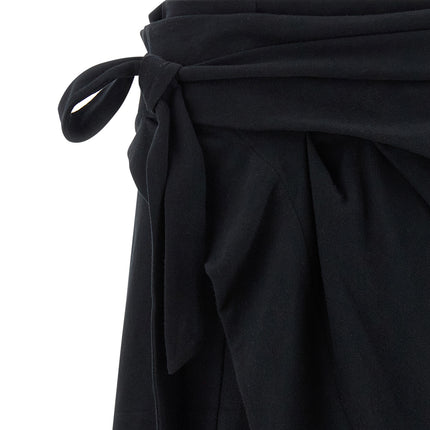 Isabel Marant Black Cotton Long Skirt