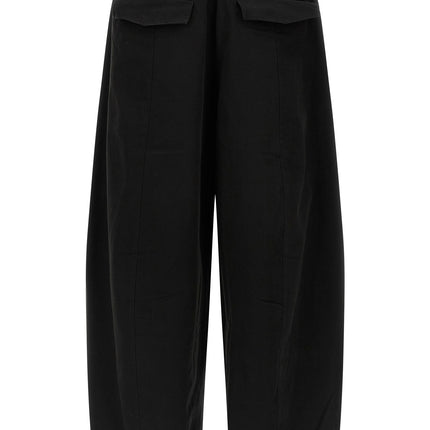Entire Studios Black Cotton Casual Pants