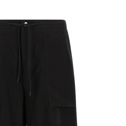 Entire Studios Black Cotton Cargo Pants