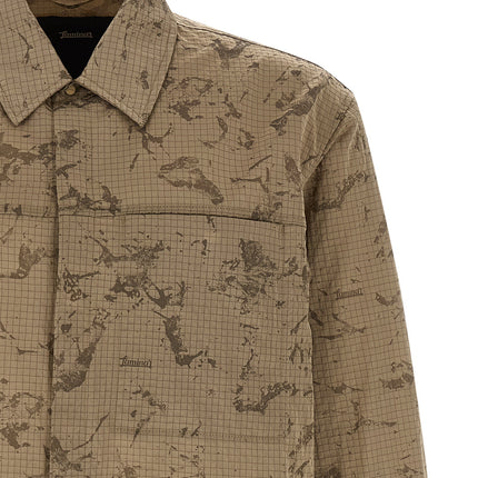 LAMINAR Beige Polyamide Blouse