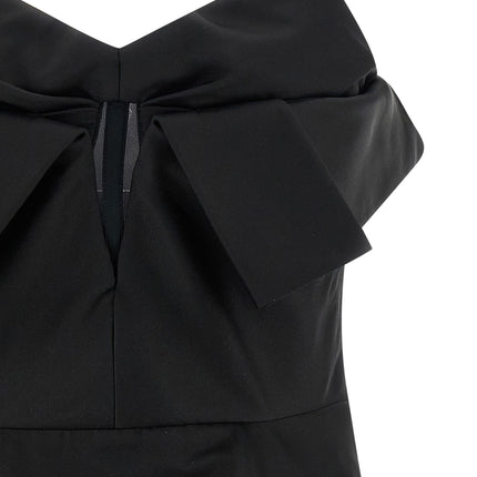 Alexander McQueen Black Polyester Tank Tops