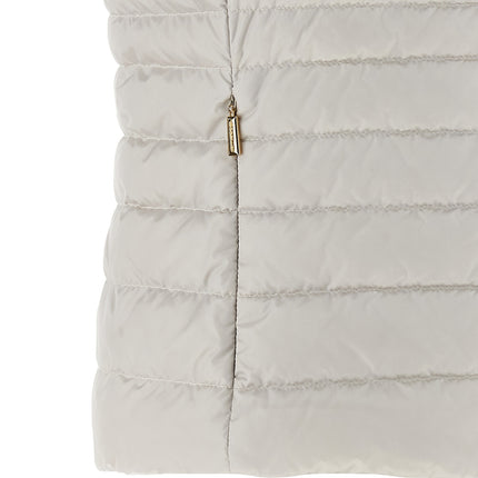 MooRER Beige Polyester Sleeveless Jacket