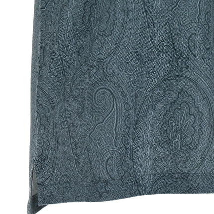 Etro Blue Cotton Polo Shirt