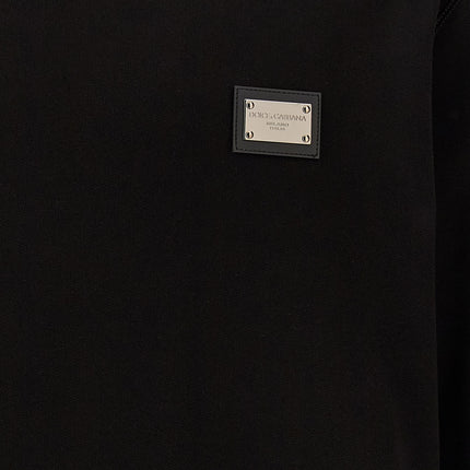 Dolce & Gabbana Black Cotton Sweatshirt