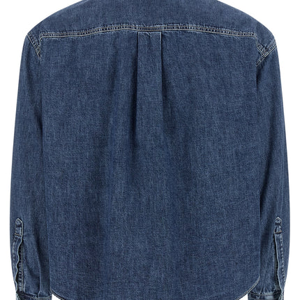 Brunello Cucinelli Blue Cotton Blouse