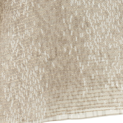 Brunello Cucinelli Beige Silk T-Shirt