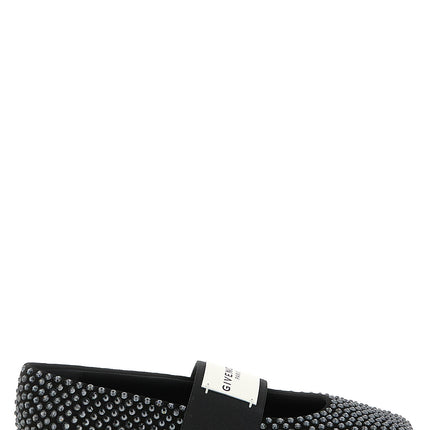 Givenchy Black Calfskin Ballet Flats